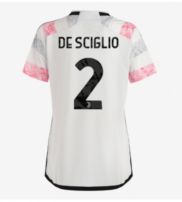 Juventus Mattia De Sciglio #2 Udebanetrøje Dame 2023-24 Kort ærmer